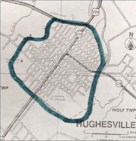 Map of Hughesville