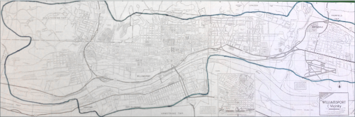 Map of Williamsoport